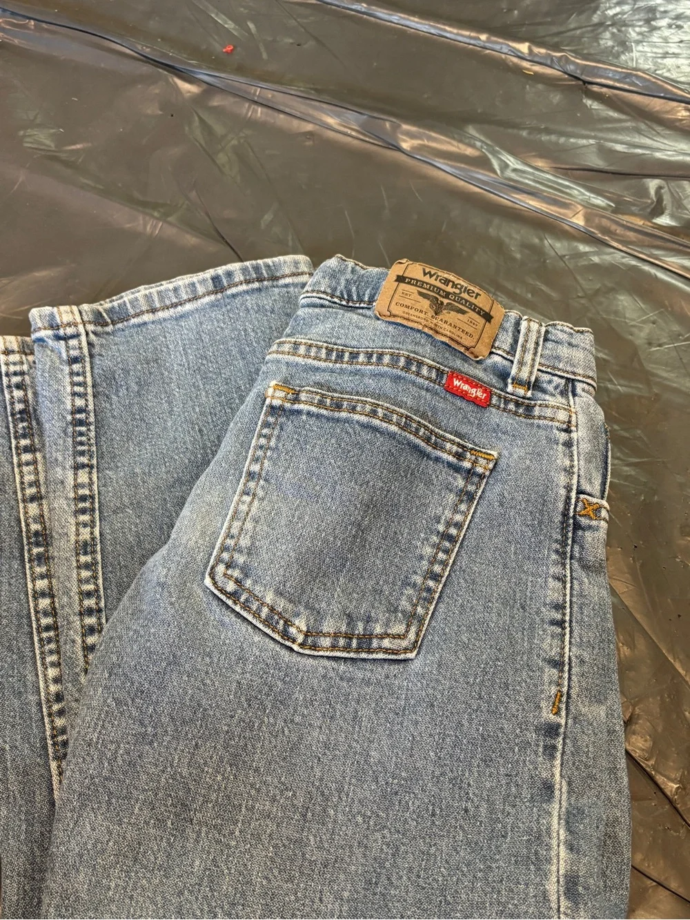 Wrangler durable denim